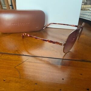Longchamp LO109S 690 Pink Tortoise Sunglasses